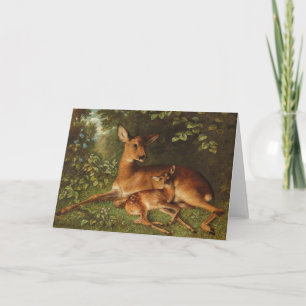 Tarjeta Un perro con alba   Carl Schweninger, Jr.