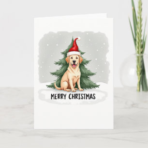 Tarjeta Un Personalizado labrador recuperador de Labrador 