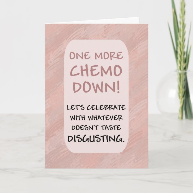 Tarjeta Un personalizar más abajo de Chemo (Anverso)