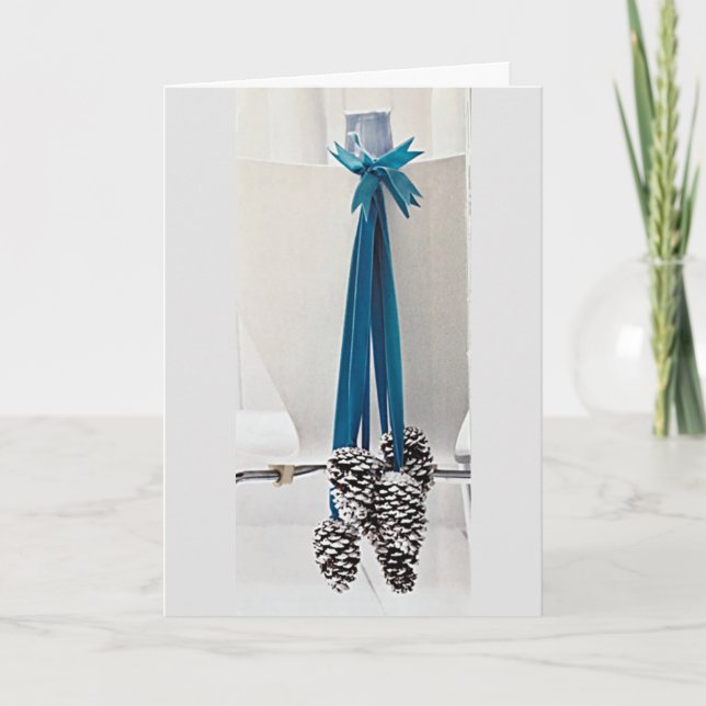 TARJETA **UN POCO MODERNO PARA LA TEMPORADA DE VACACIONES* (Anverso)