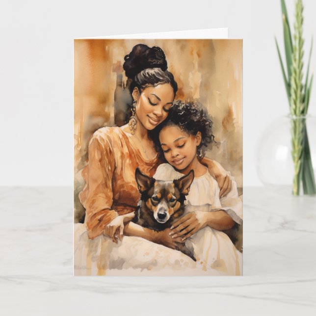 Tarjeta Un rayo de bondad: Día de la Madre (Anverso)