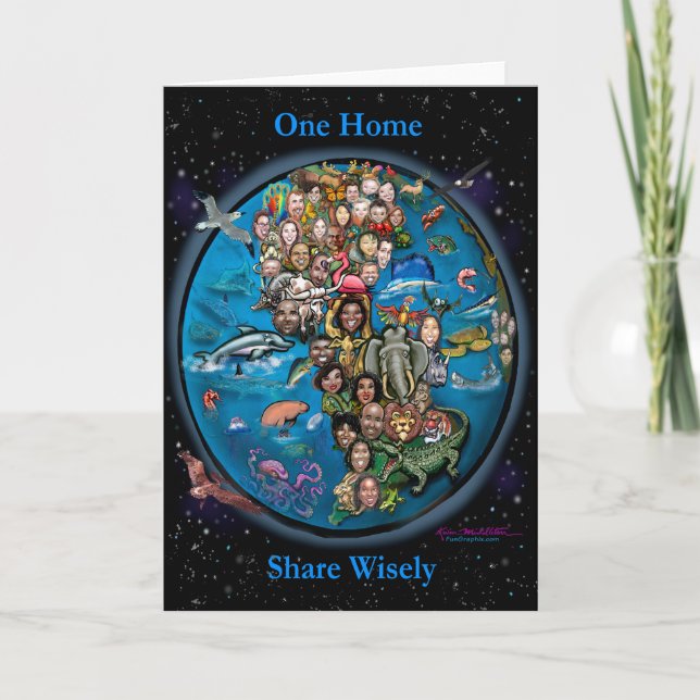 Tarjeta Un recurso compartido residencial inteligente (Anverso)