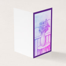 Un regalo de flores - puple