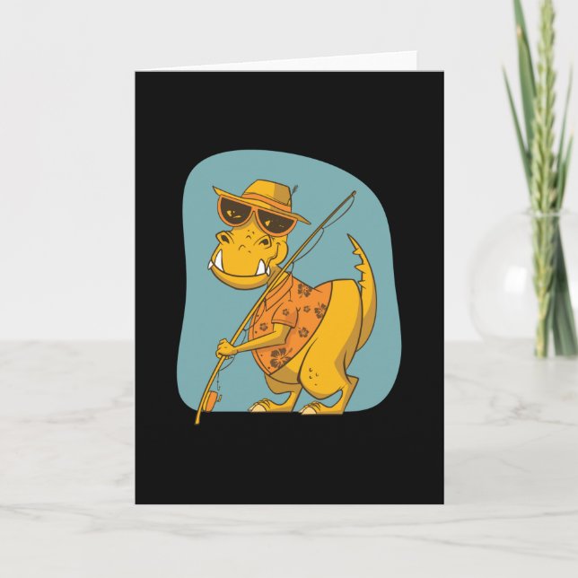 Tarjeta Un regalo de los niños pescadores de la pista de D (Anverso)