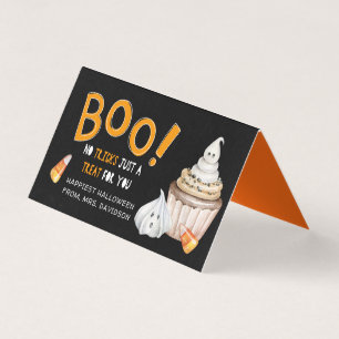 Tarjeta Un regalo para ti Golosinas de Halloween de fant
