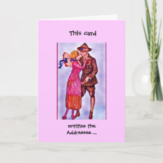 Tarjeta Un regreso a casa inquieto