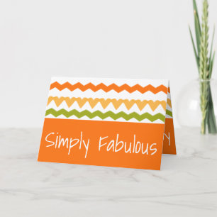 Tarjeta Un Sencillamente Fabuloso Deseo De Cumpleaños Para