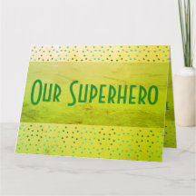 Un superhéroe gracias