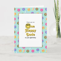 "Un tipo feliz" Cumpleaños sonrisa retro