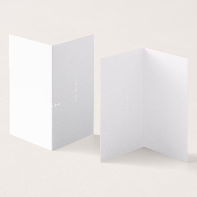 Tarjeta Un triángulo blanco, equilátero, centrado en un pl (Interior y exterior)