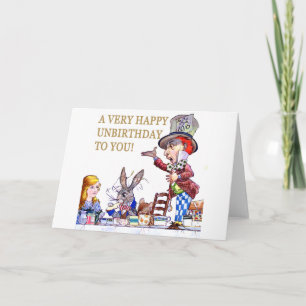 Tarjeta Un Unbirthday feliz a usted