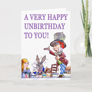Tarjeta Un Unbirthday muy feliz a usted