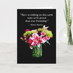 Tarjeta Un verdadero amigo feliz cumpleaños, Stargazer Lil