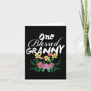 Tarjeta Una bendita abuela Nonna Gigi Granny Nana Mama Je