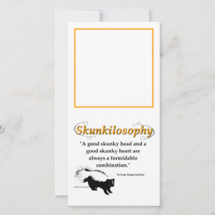 Tarjeta Una buena cabeza descuidada y un buen corazón torp