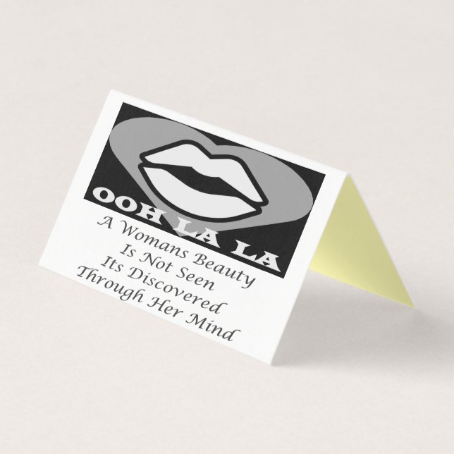 Tarjeta Una característica de poema de un mensaje de belle (Anverso)