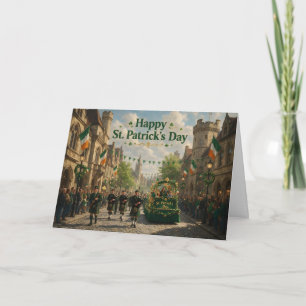 Tarjeta Una Celebración del Día de San Patricio