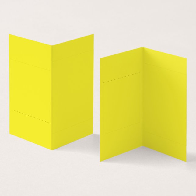 Tarjeta Una combinación de degradado de amarillo a naranja (Interior y exterior)