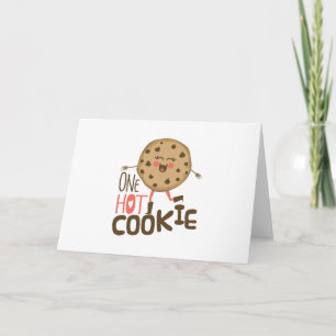 Tarjeta Una cookie caliente