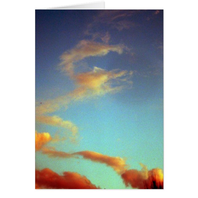 Tarjeta una de la nube (Frente)