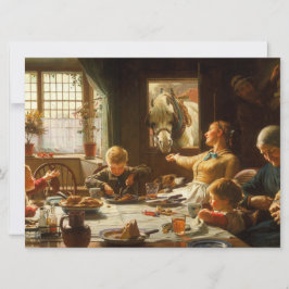 Tarjeta Una de las familias (burro al ser alimentado)