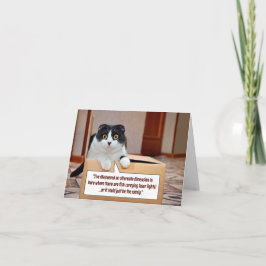 Tarjeta Una dimensión alternativa