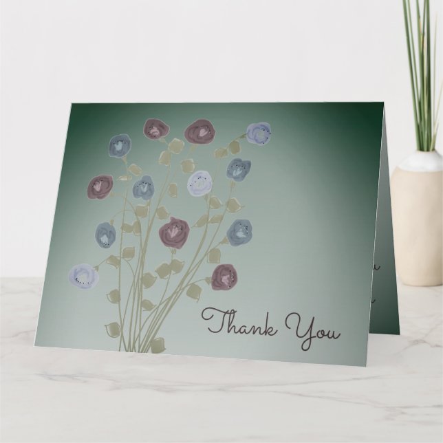 Tarjeta Una enfermera gracias (Anverso)