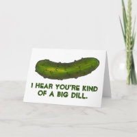 Una especie de "Big Dill" (Acuerdo) enhorabuena