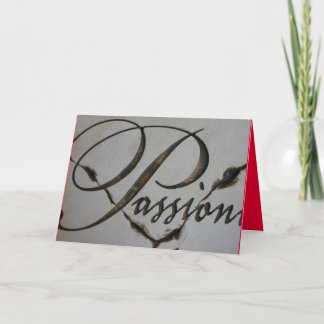 TARJETA - una expresión romántica y apasionada del