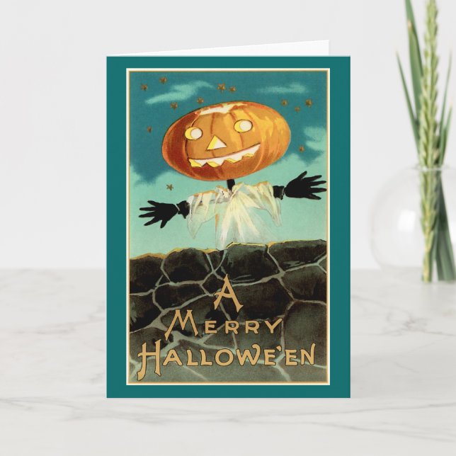 Tarjeta Una Feliz Halloween (Anverso)