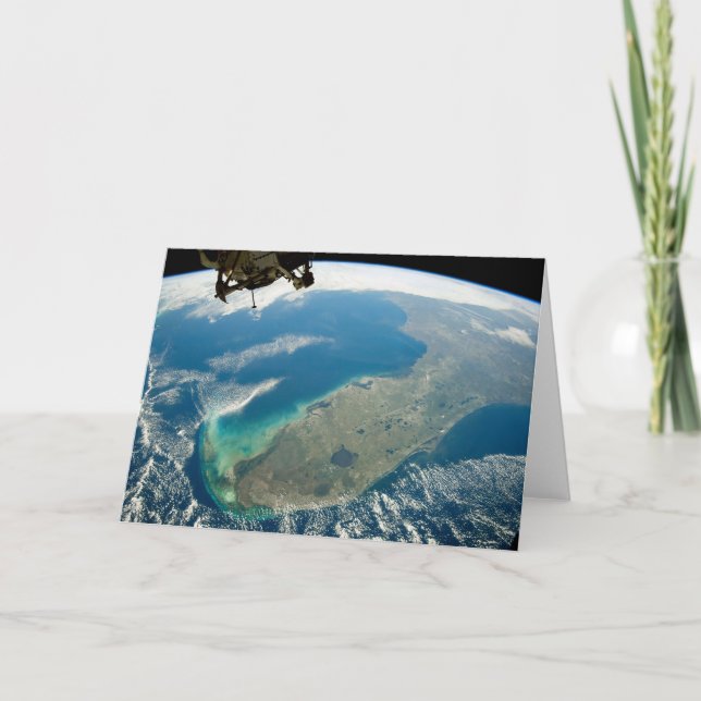 Tarjeta Una Florida Oblíque, En La Costa Sureste (Anverso)