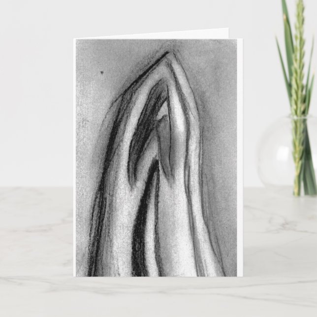 Tarjeta Una forma creativa de ofrecer tu apoyo a la oració (Anverso)