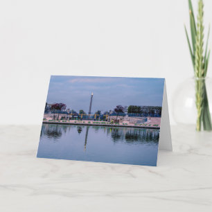 Tarjeta Una foto tomada en París, Francia