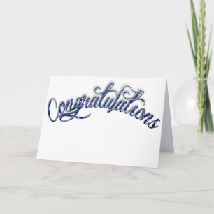 Tarjeta Una gran felicitación - Sin mensaje dentro