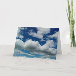Tarjeta Una gran nube