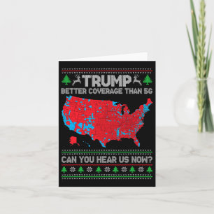 Tarjeta Una mejor cobertura de Trump puede escucharnos aho
