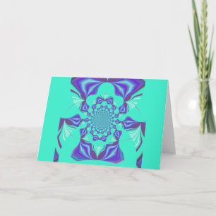 Tarjeta ¡Una mezcla de Kaleidoscope y Mandala Art!