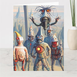 Tarjeta Una monstruosa celebración