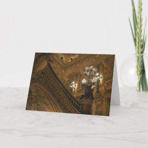 Tarjeta Una noche en la ópera