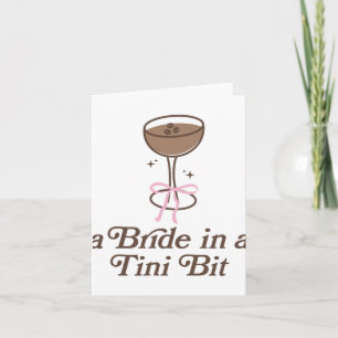 Tarjeta Una Novia En Un Bocadillo De Boca De Tini Coquette