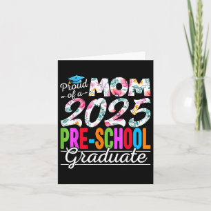 Tarjeta Una Orgullosa Madre De Un Graduado De Educación Pr