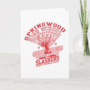 Tarjeta Una pesadilla en Elm Street Springwood High