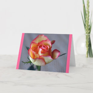 Tarjeta "Una Rosa "