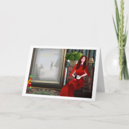 Tarjeta Una sentada en el diseño creativo de LeeMarie