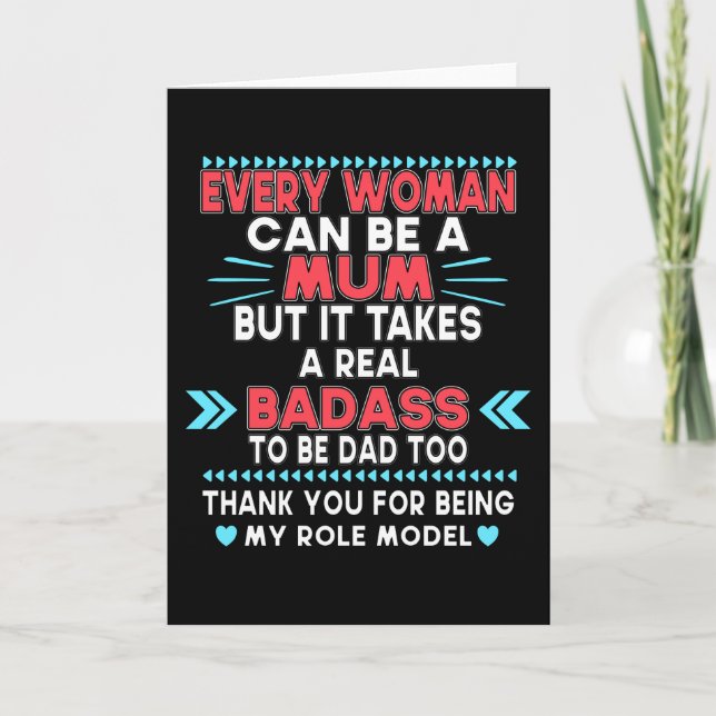 Tarjeta Una sola Mamá diciendo (Anverso)