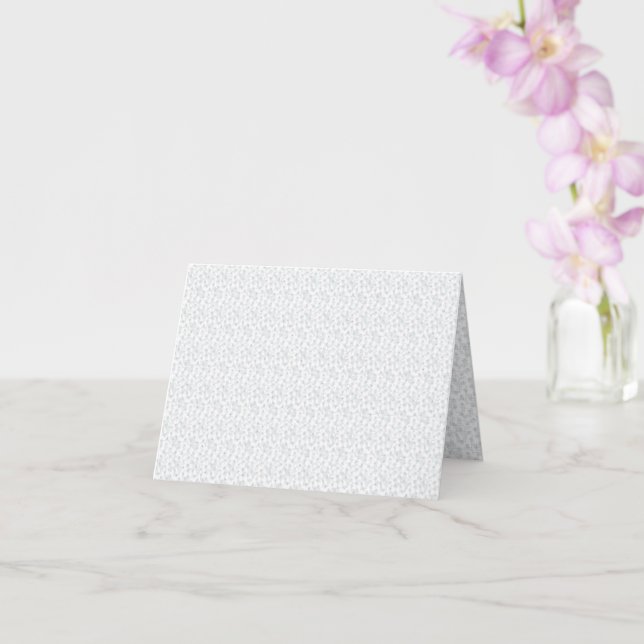 Tarjeta Una superficie completamente blanca e incansable l (Orquídea)