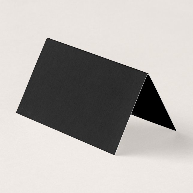 Tarjeta Una textura negra lisa con tela visible sutil  (Anverso)