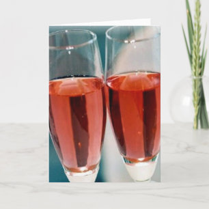 Tarjeta Una tostada de felicitaciones