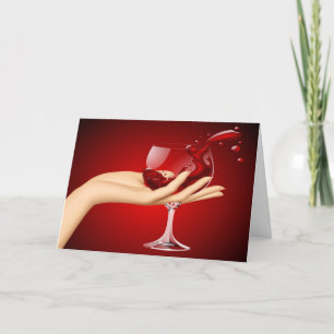 Tarjeta Una tostada distante