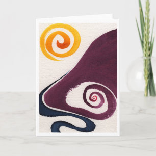 Tarjeta Una vez en Nuevo México, Notecard